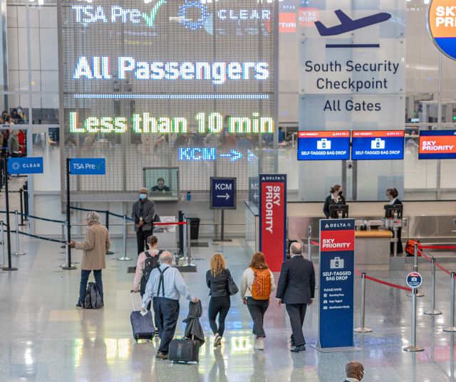 MSP Terminal 1 South Checkpoint