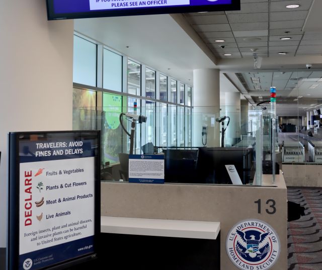 MSP Airport CBP station