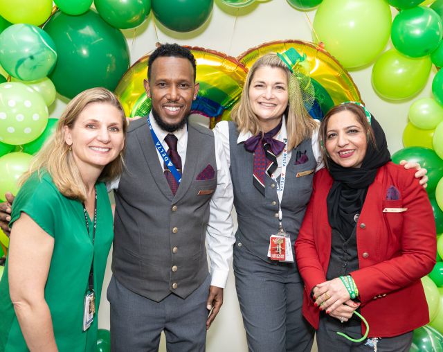 The MAC and Delta Air Lines celebrated the start of a nonstop route to Dublin, Ireland