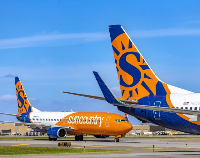 Sun Country Airlines planes
