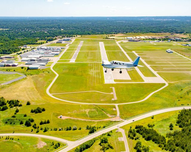 Flying Cloud Airport Aerial