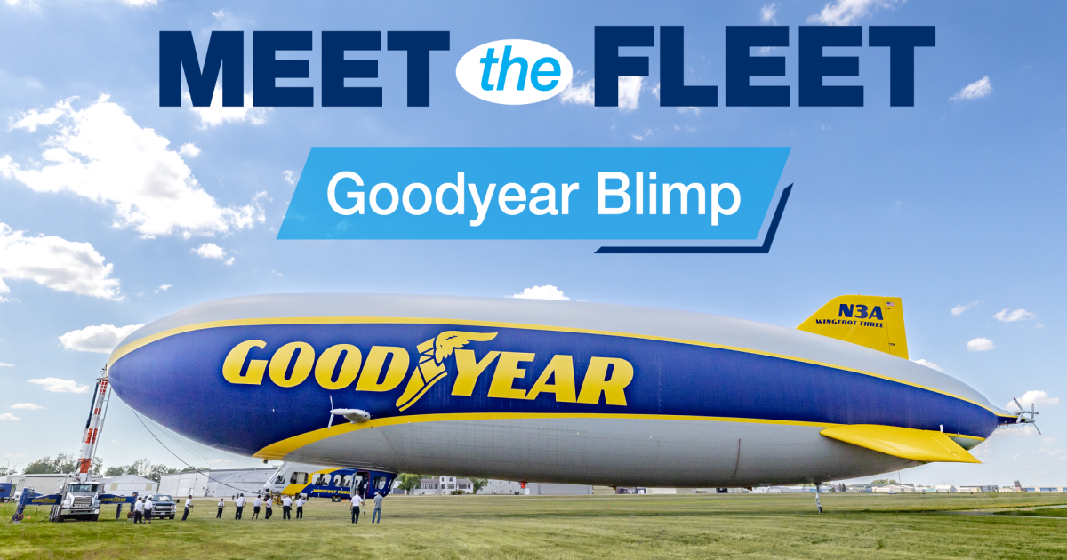 Meet the Fleet: the Goodyear Blimp soars in the Twin Cities ...